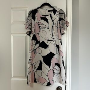 Ivanka trump size 8 dress beautiful material and fit